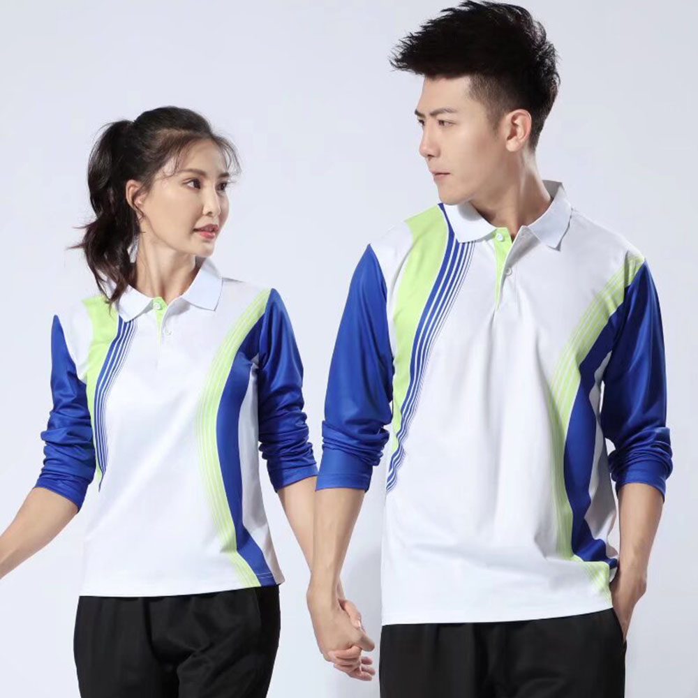 Table Tennis Jersey - 2024 primavera stampa Tennis Badminton Shirt