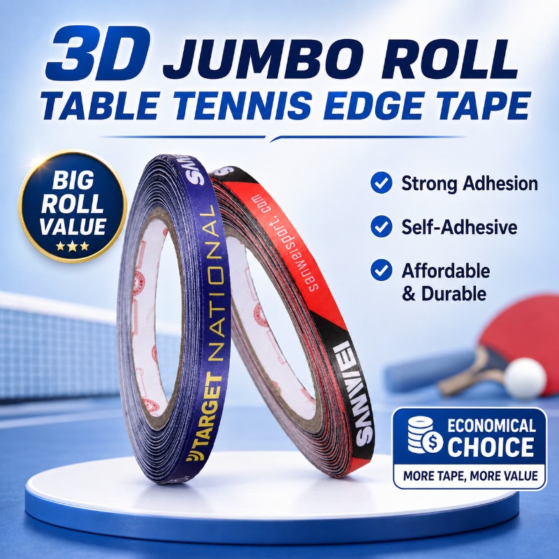 Table Tennis Edge - Nastro protettivo per bordi della racchetta