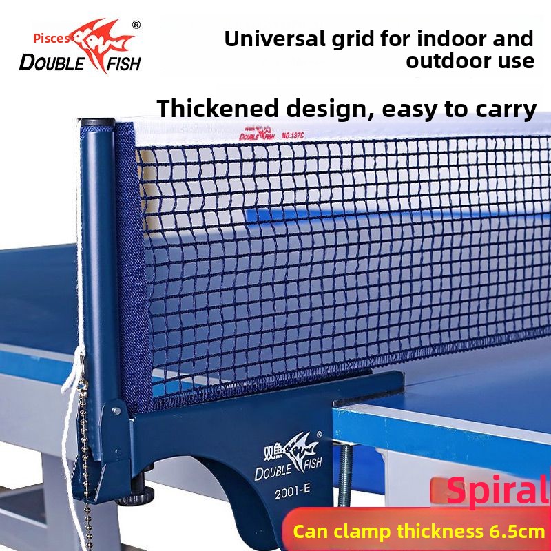 Table Tennis Dimension - Rete da ping pong portatile DOUBLE