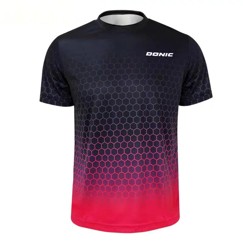 Table Tennis Jersey - Nuova T-Shirt da Tennis da Uomo