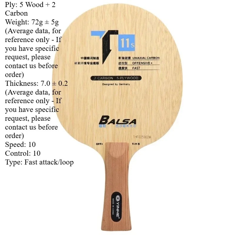 Racchetta da Ping Pong YINHE T - Table Tennis Defense recensione e prezzo
