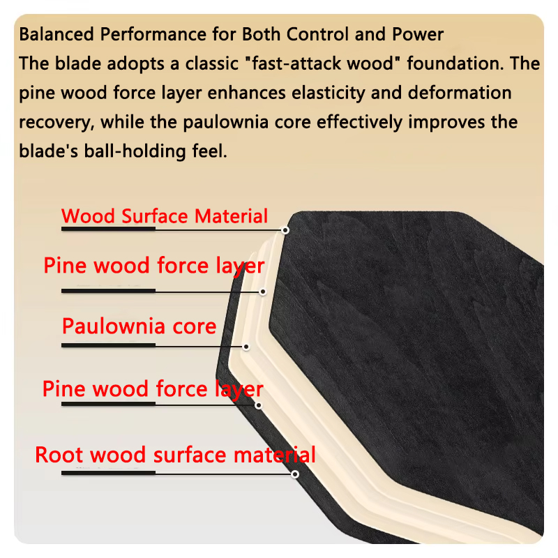 5PlyPure Legno Racchetta Da Pi - Table Tennis Defense recensione e prezzo